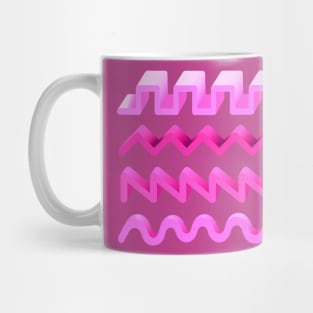 Synthesizer Waveforms for Electronic Musician Mug